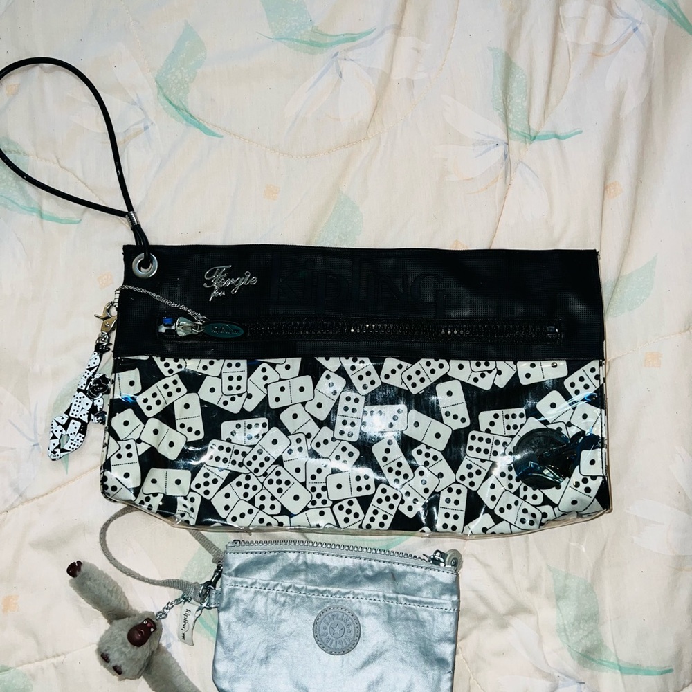 Lot of Kipling Clutch and wristlet
